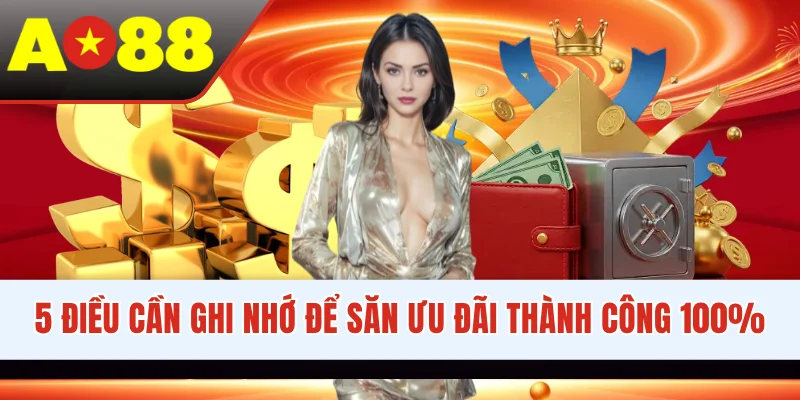 5 điều cần ghi nhớ để săn ưu đãi thành công 100%