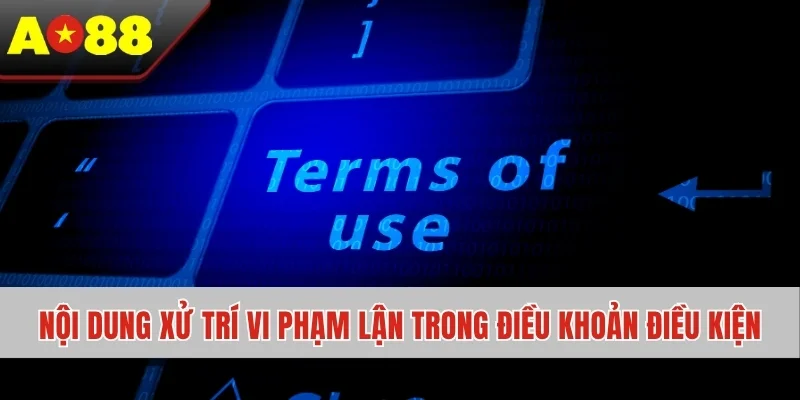 Nội dung xử trí vi phạm trong điều khoản điều kiện