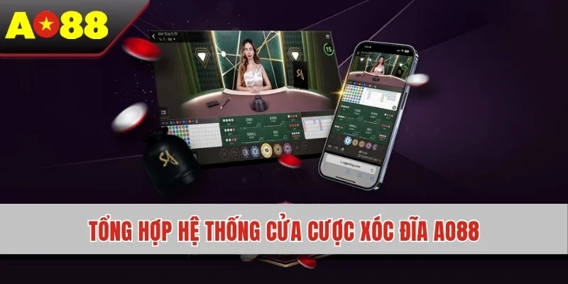 Tổng hợp hệ thống cửa cược xóc đĩa AO88